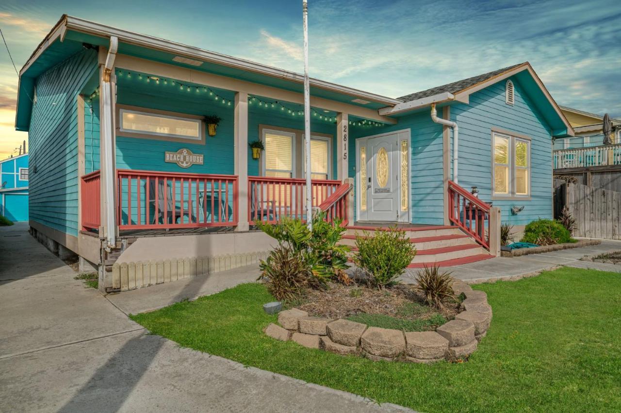 1 Min To Beach Ocean Breeze 3Br Fast Wifi Galveston Exteriör bild