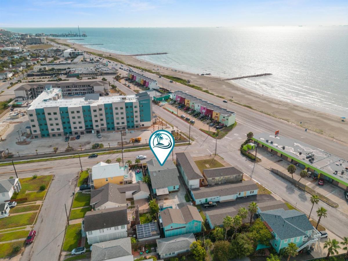 1 Min To Beach Ocean Breeze 3Br Fast Wifi Galveston Exteriör bild