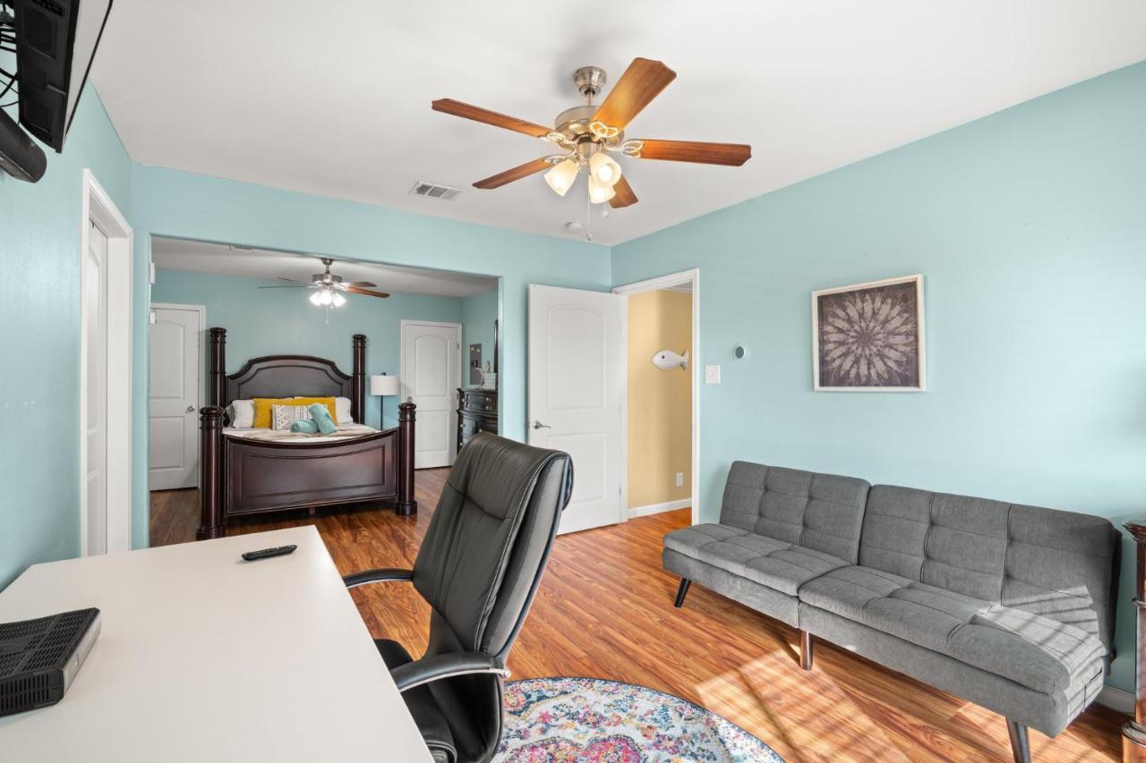1 Min To Beach Ocean Breeze 3Br Fast Wifi Galveston Exteriör bild